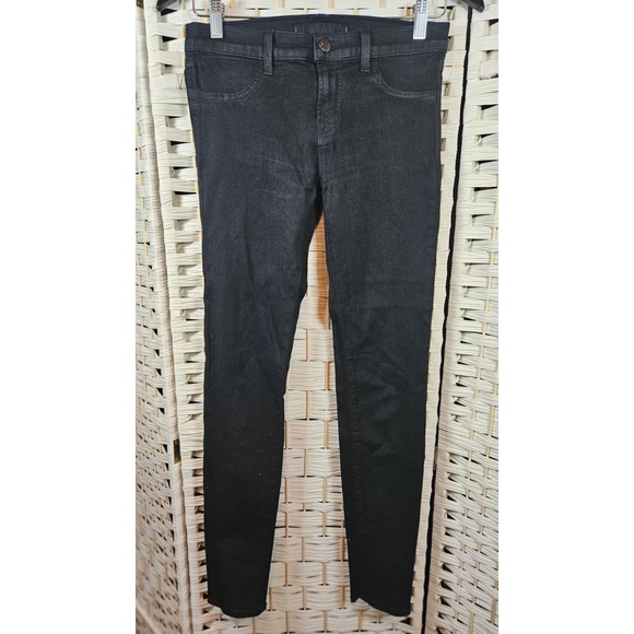 J Brand Denim - J Brand Super Skinny Womens Jeans Black Size 27 Goth Boho